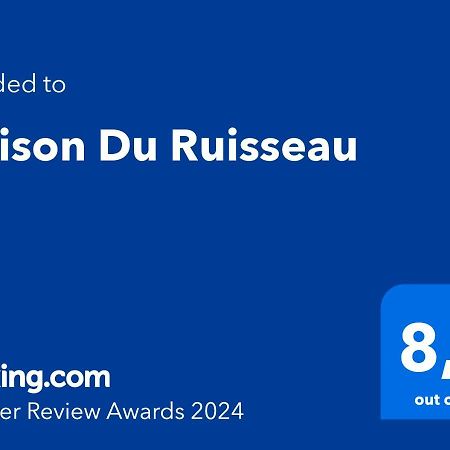 Maison Du Ruisseau Malaville Экстерьер фото